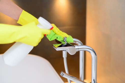 Regular domestic cleaning for a family home in W12