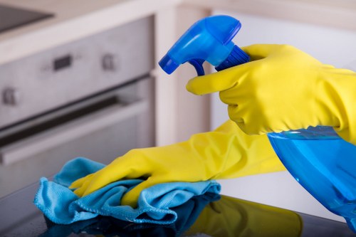 Kitchen and bathroom one-off cleaning for a W12 property
