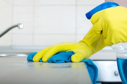 Specialist cleaning for stone flooring in a W12 property