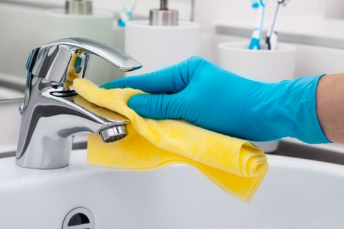 Professional cleaning of office carpets with minimal business disruption