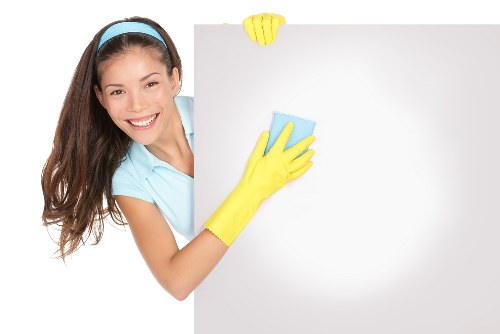 Detailed post-construction cleaning in a W12 flat or house